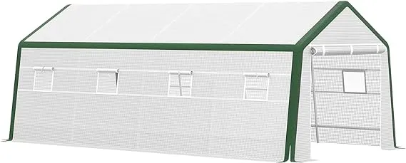 240 in. W x 120 in. D x 96 in. H Heavy-Duty Greenhouse