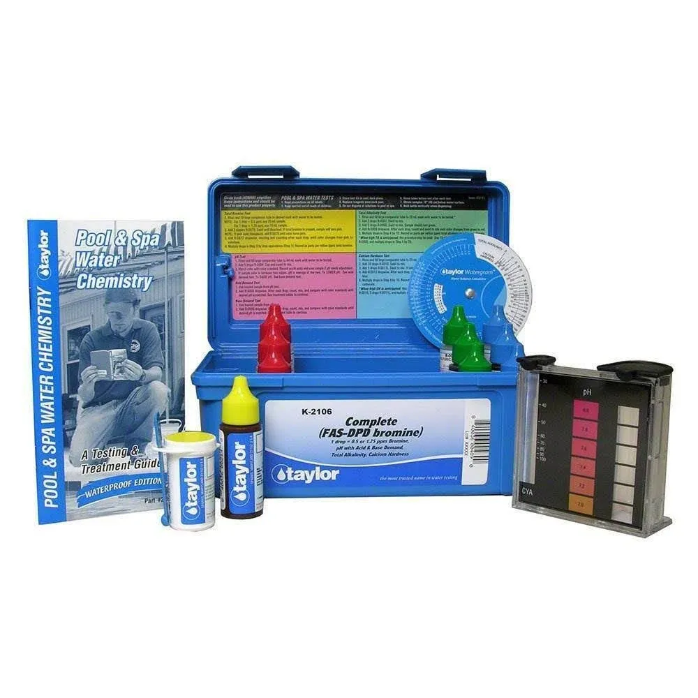 Taylor K-2106 FAS-DPD Bromine Complete Test Kit