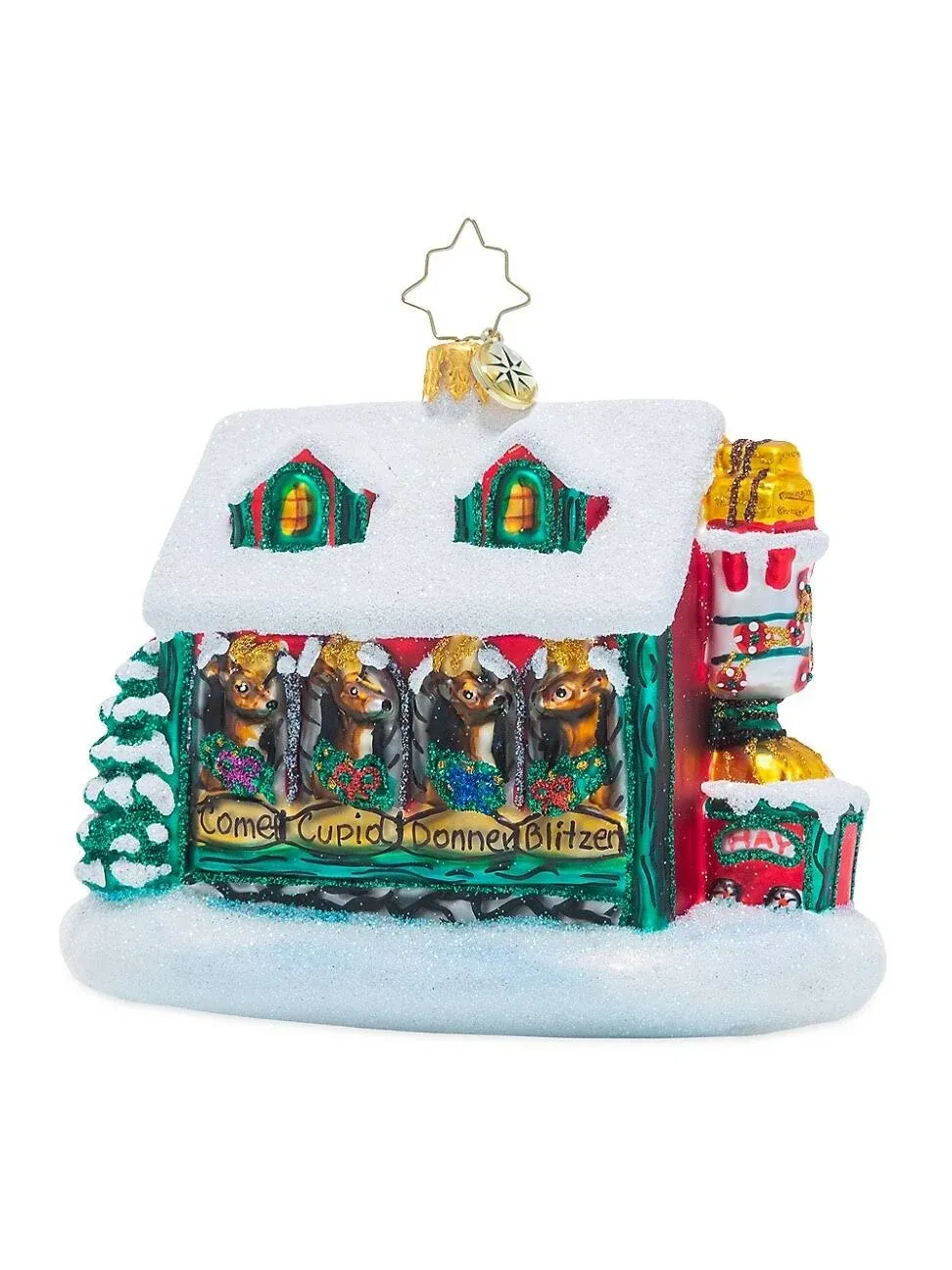 Christopher Radko Santa's Stables Ornament