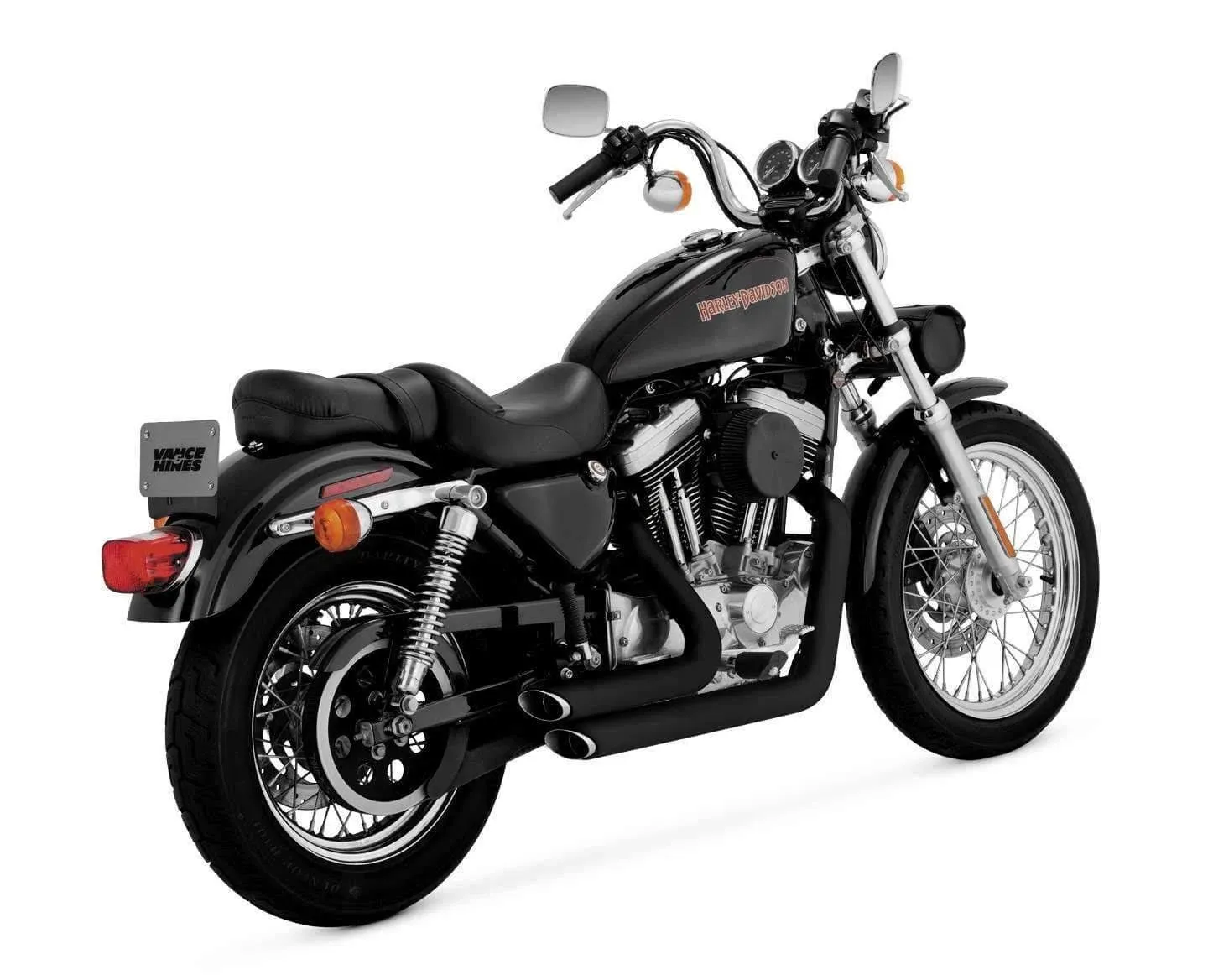 Vance &amp; Hines - 47223 - Shortshots Staggered Harley Sportster XL 1999-2003