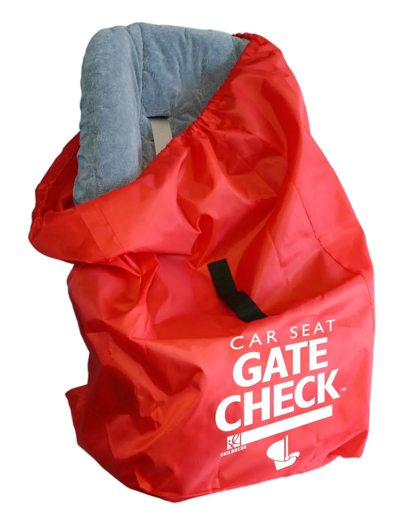 J.L. Childress Gate Check Bag for Car Seats - Air Travel Fits Convertible Seats, Infant Carriers & Booster Black