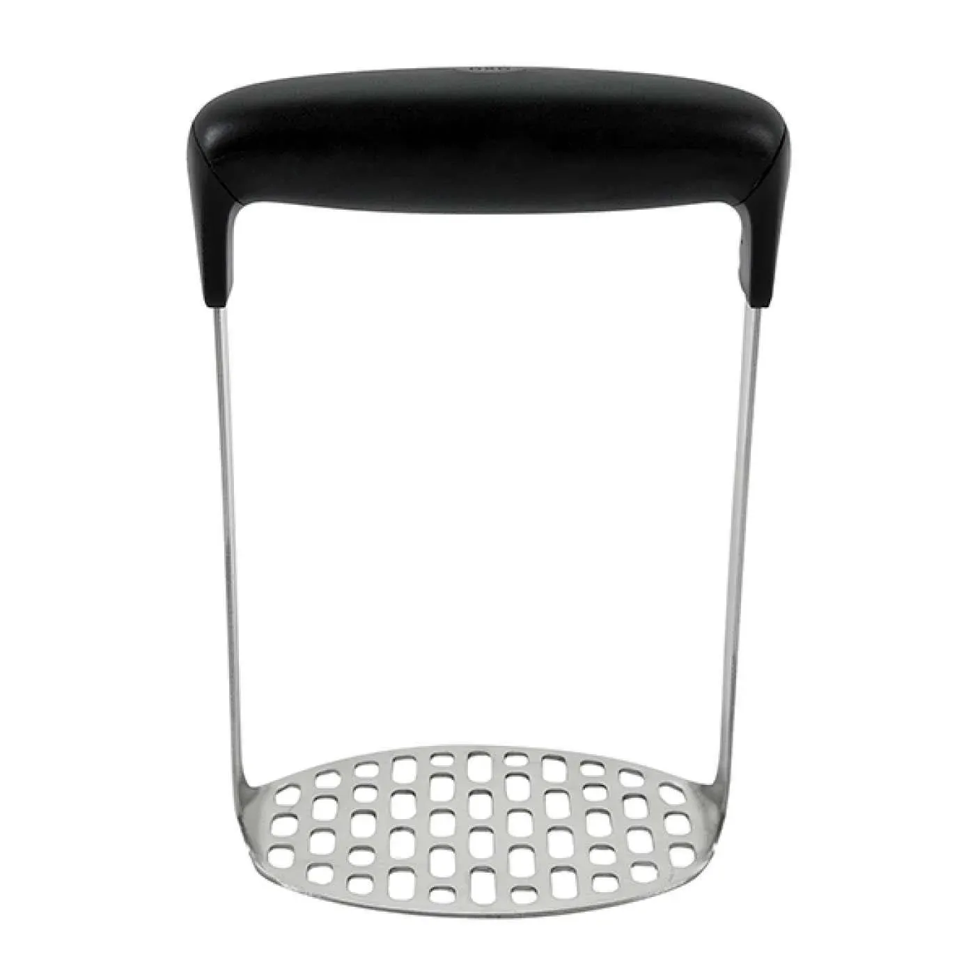 OXO Good Grips Stainless Steel Smooth Potato Masher, Black/Silver