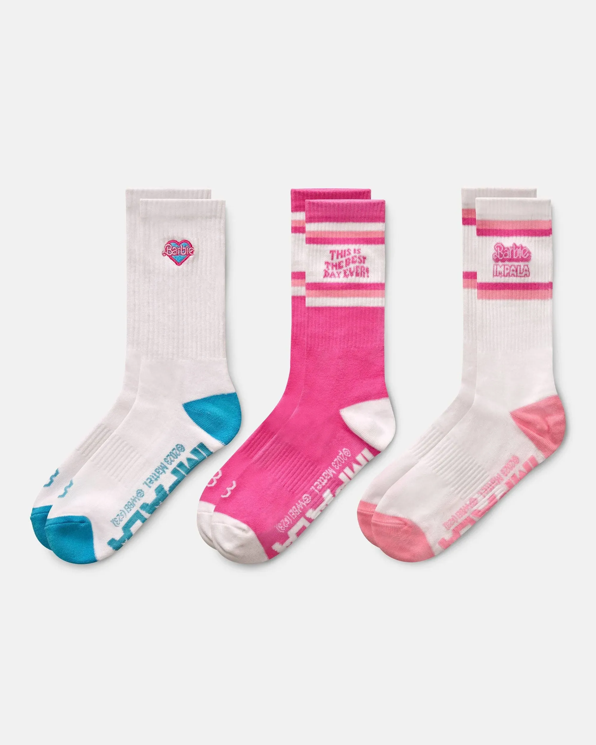 Barbie Sock 3 Pack