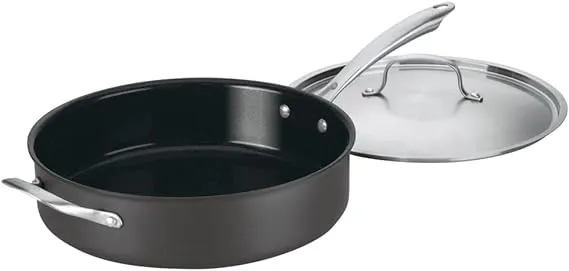 Cuisinart Saute Pan with Helper Handle and Cover