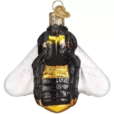 Old World Christmas Bumblebee Glass Blown Ornament