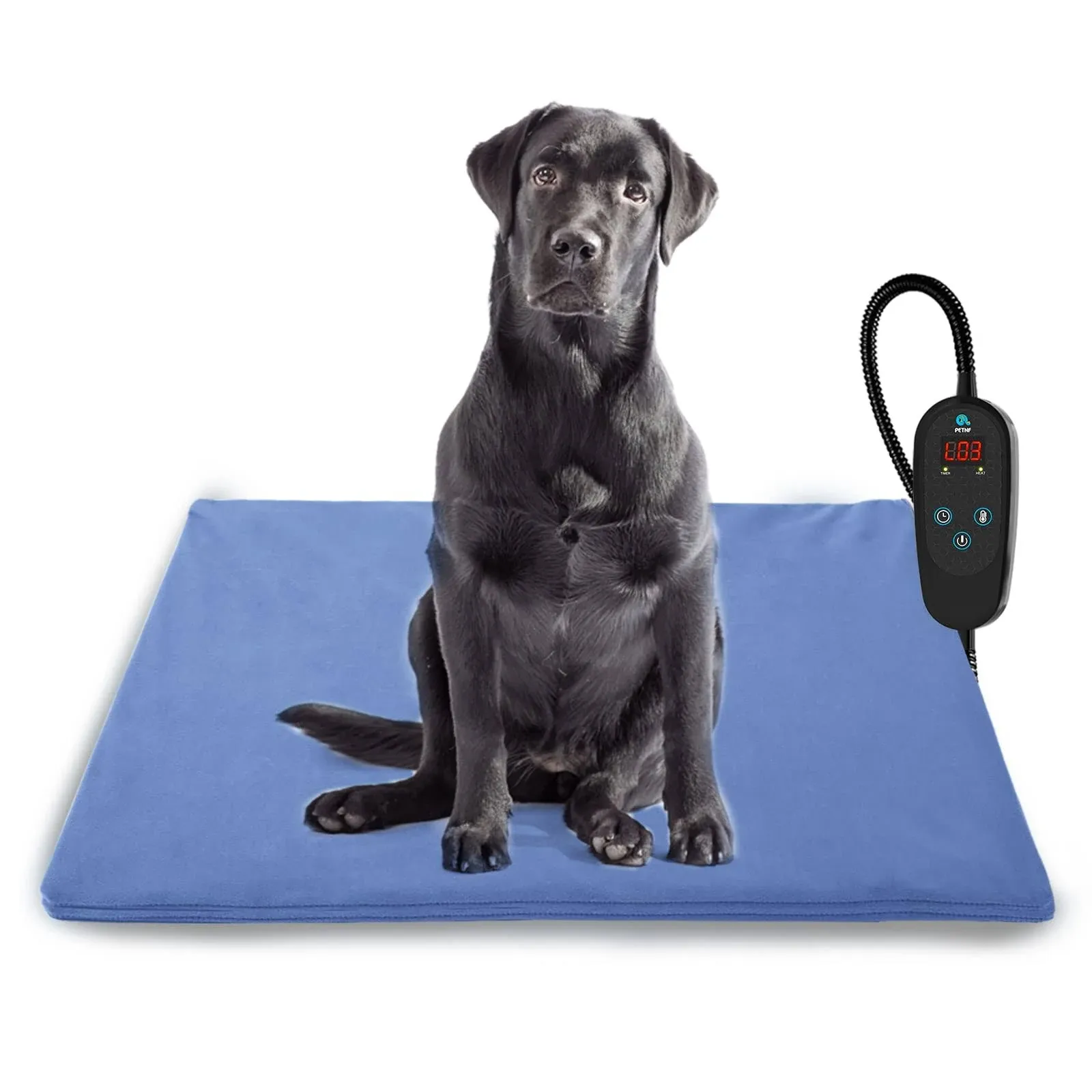 Upgraded Pet Heating Pad for Dogs Cats with Timer,Safety Cat Dog Heating Pad,...