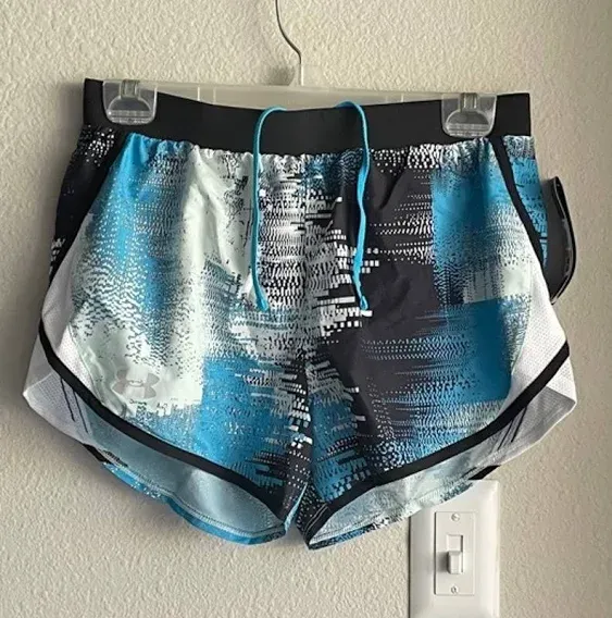 Under Armour Women's Fly By 2.0 Printed Running Shorts NWT - New Women | Color ...