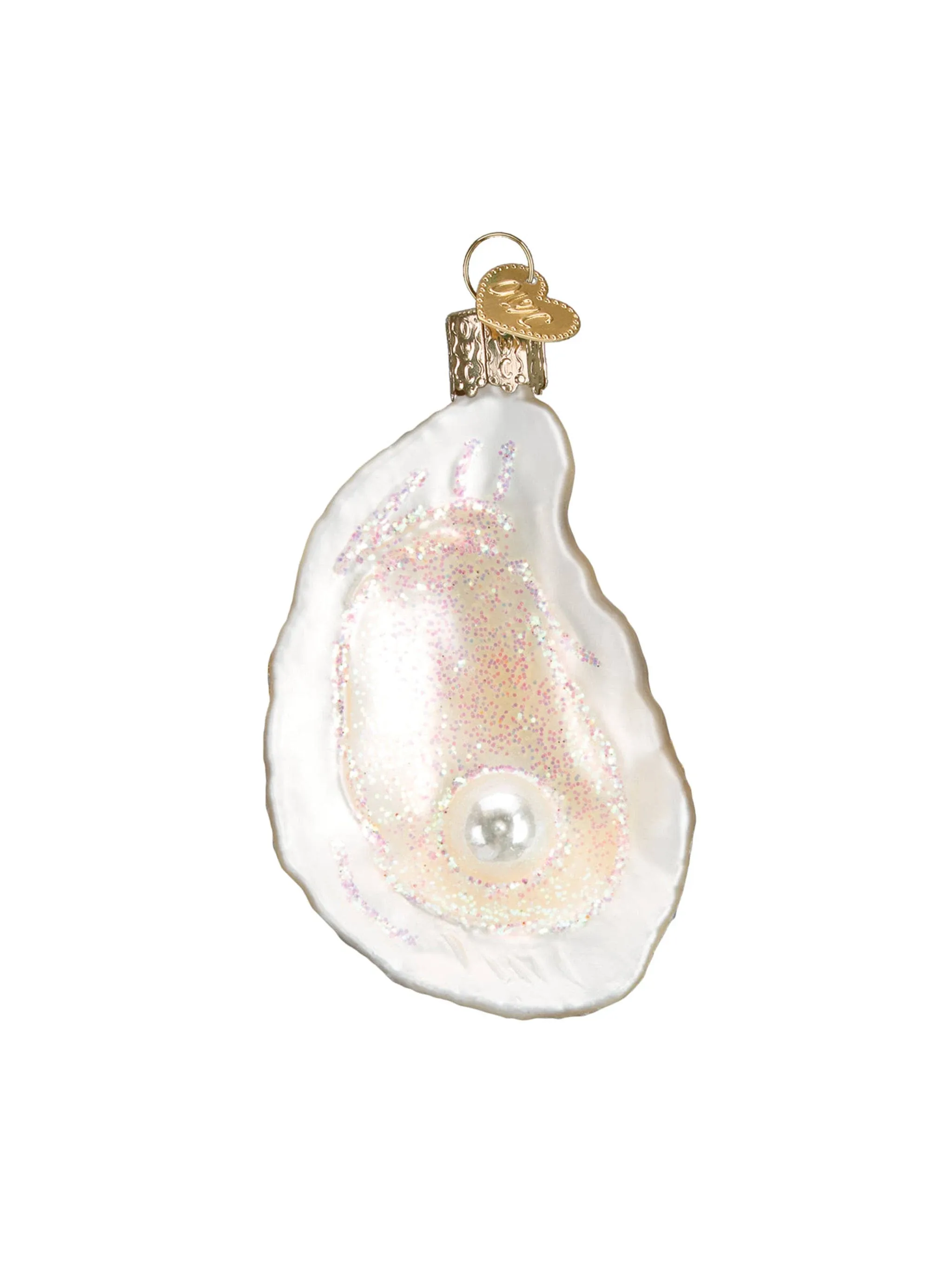 Oyster Pearl Christmas Ornament