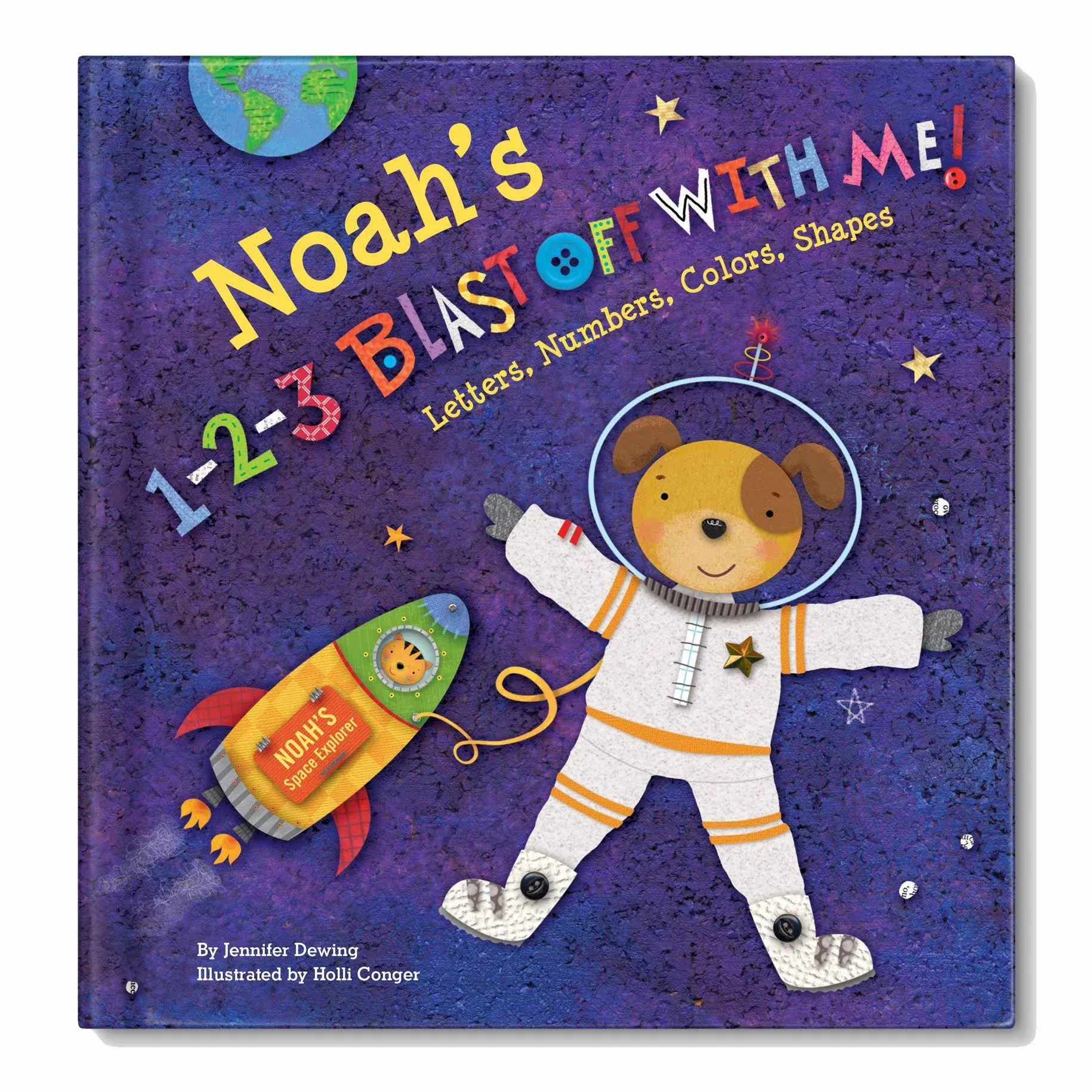 1-2-3 Blast Off with Me - Personalized Children's Story - I See Me!