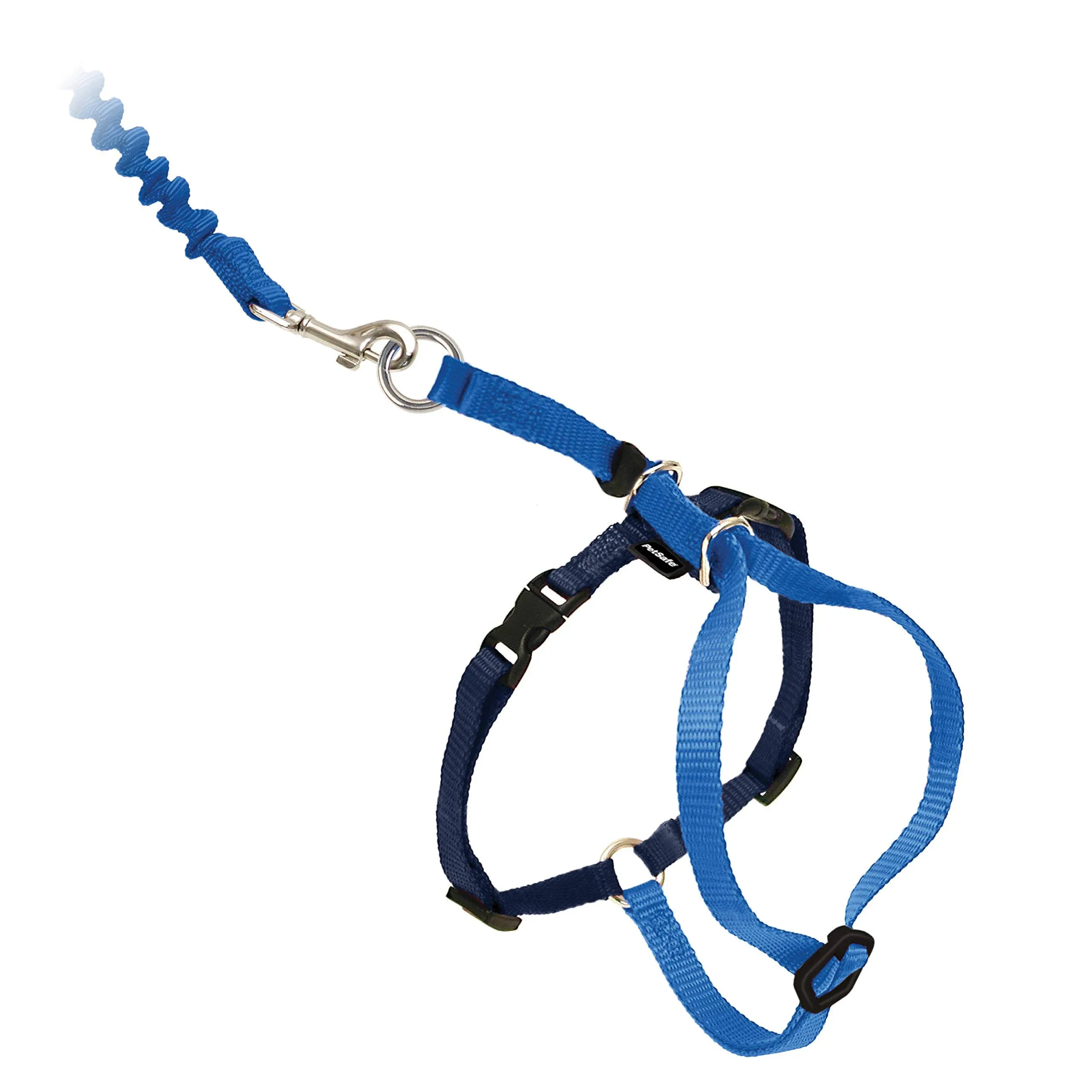 PetSafe Come With Me Kitty Harness and Bungee Leash, Harness for Cats, Small, Royal Blue/Navy