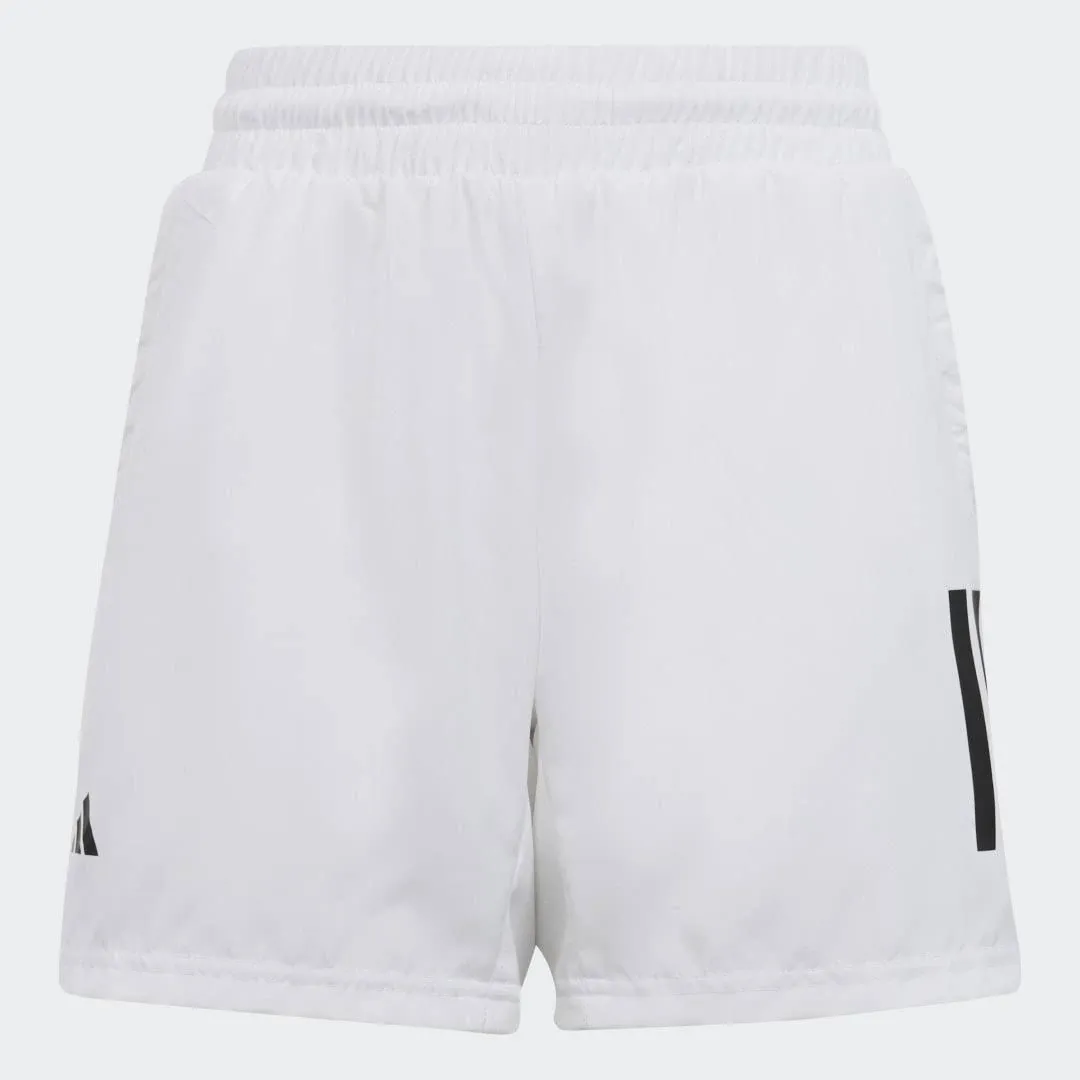 adidas Boys' Club Tennis 3-stripes Shorts