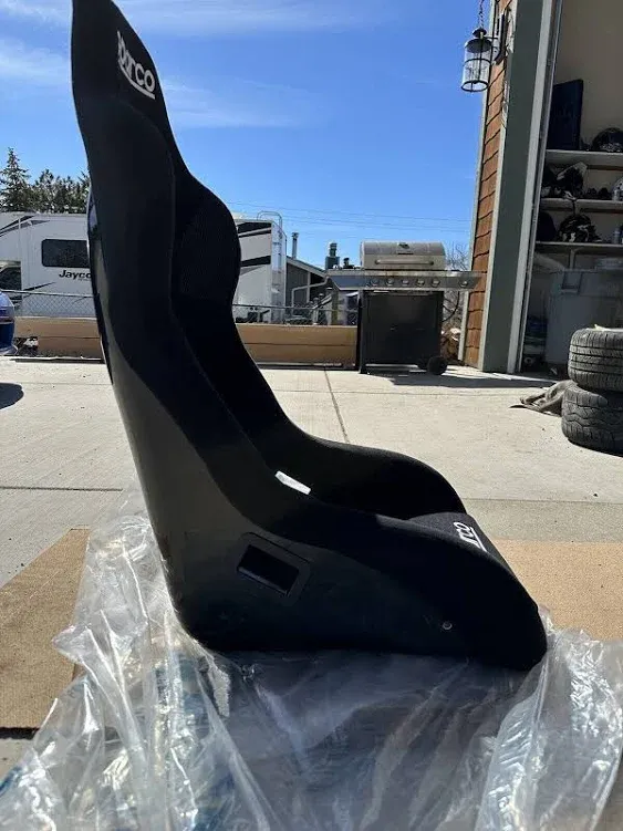 Sparco Racing Seat Evo Qrt Black