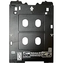 Brainstorm ID Inkjet PVC Card Tray for Canon PIXMA TS82xx, TS83xx, and TS95xx Series Printers (Canon MP/Multi-Purpose Tray Printers)