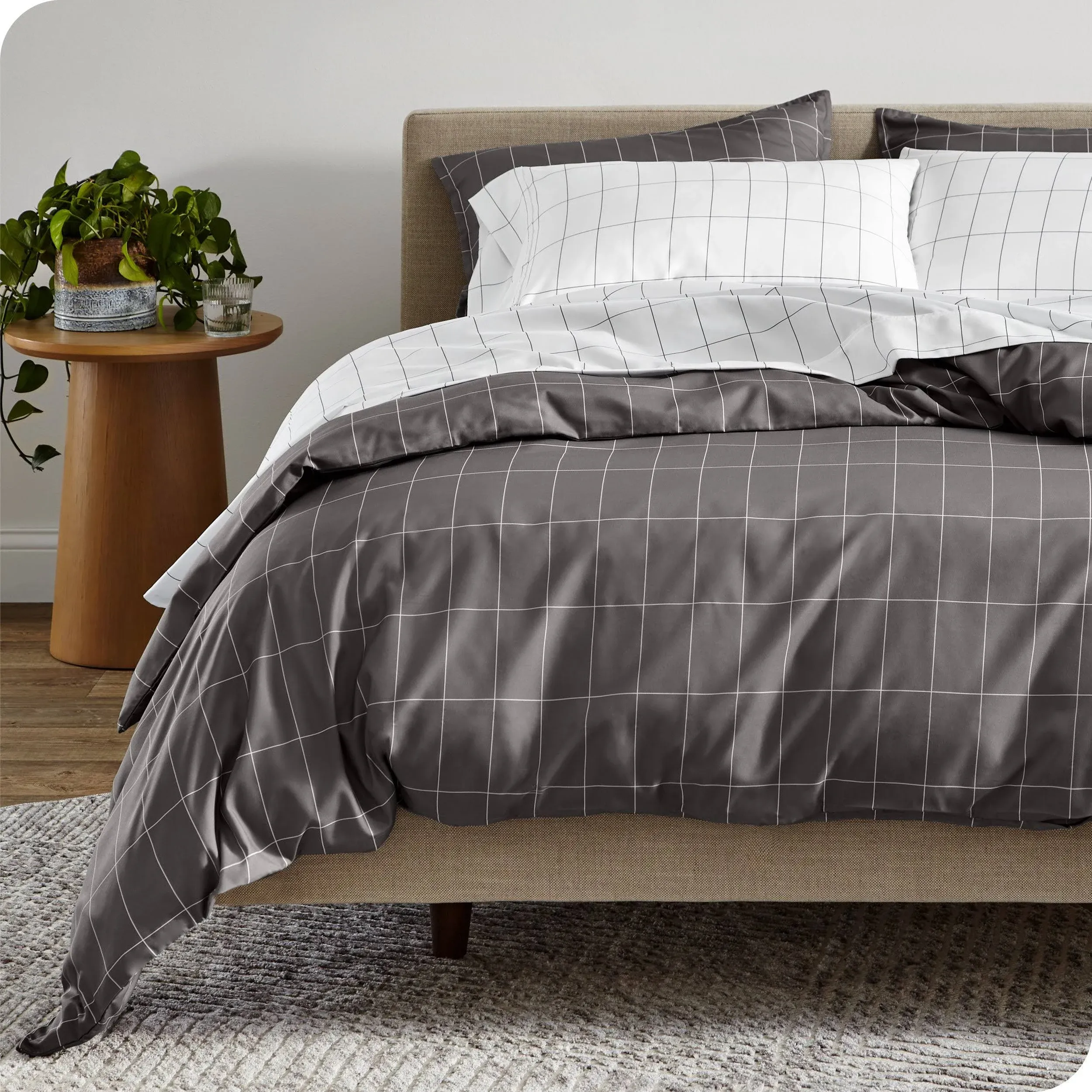 Bare Home Double Brushed Duvet Set