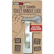 NEW FlushStop Childproof Toilet Handle Lock for Potty Training