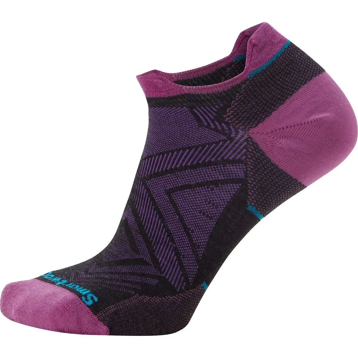 Smartwool Women's Run Zero Cushion Low Ankle Socks Ocean Abyss / S