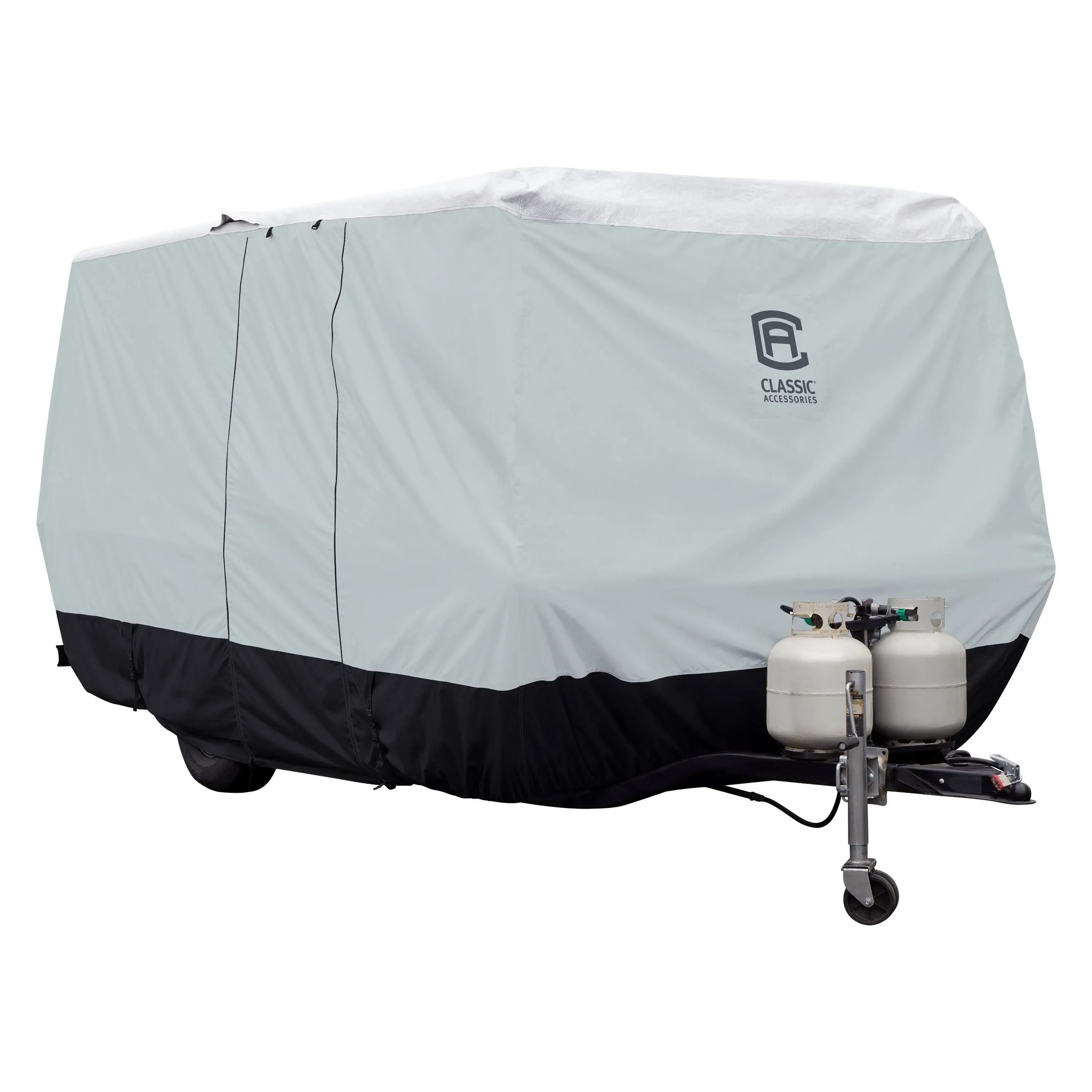 RV SkyShield Molded Fiberglass Travel Trailer Cover - Classic Accessories 80-478-163101-EX