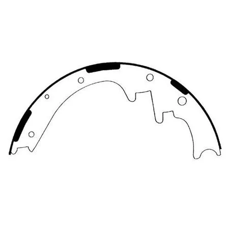 Centric Brake Shoes,111.07050