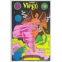 Virgo Zodiac Sign - Flocked - Blacklight Poster - 23" x 35"