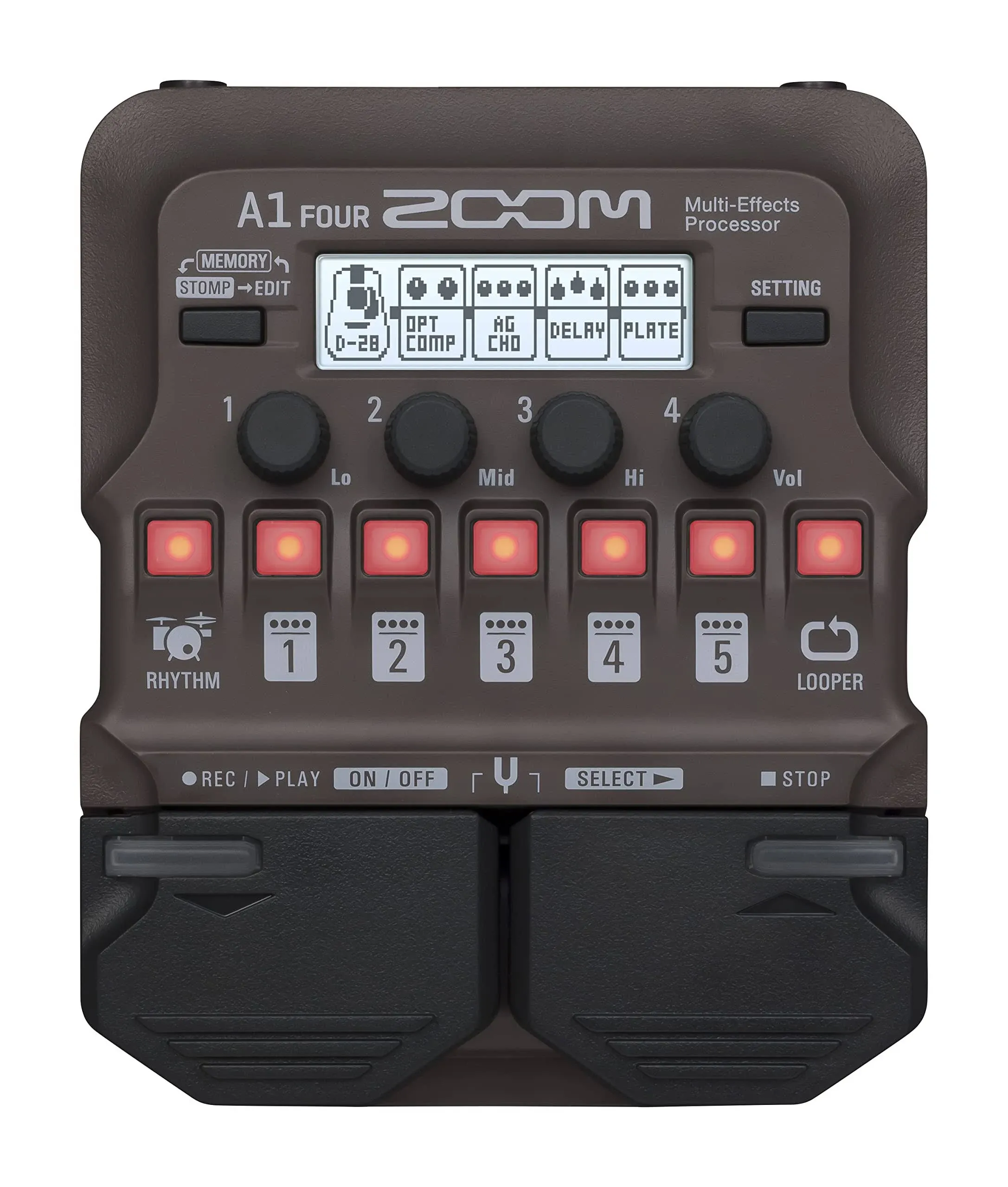 Zoom A1 Four Acoustic Instrument Multi-Effect Processor