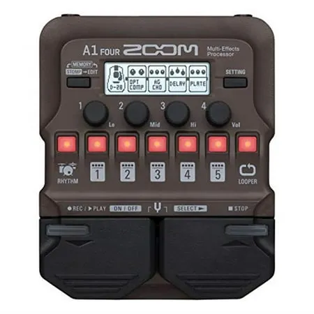 Zoom G1X Four - Guitar Multi-Effects Pedal