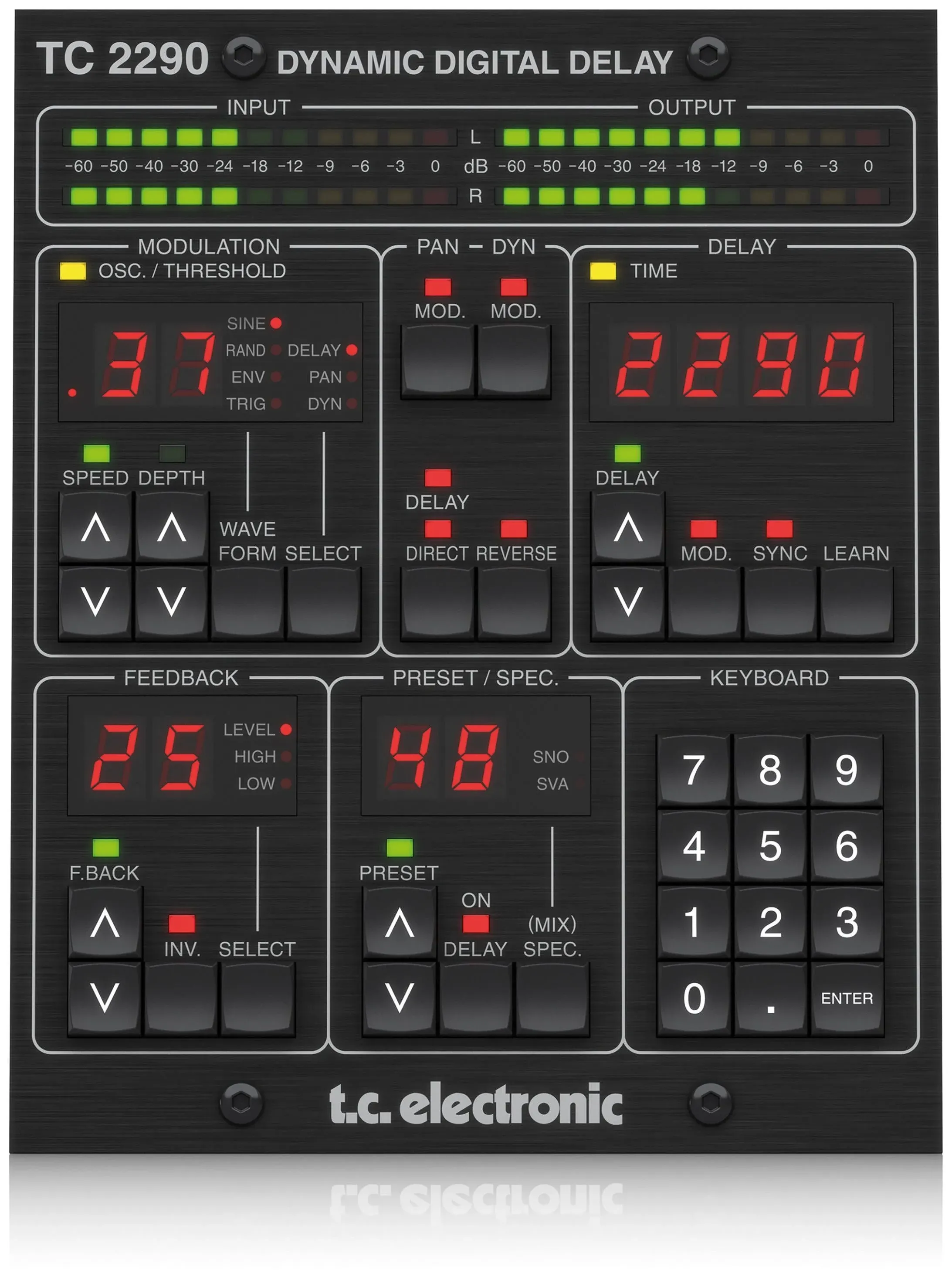 tc electronic TC2290-DT Dynamic Delay Plug-In