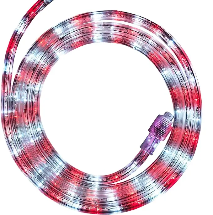 Blue LED Rope Light, 18 ft