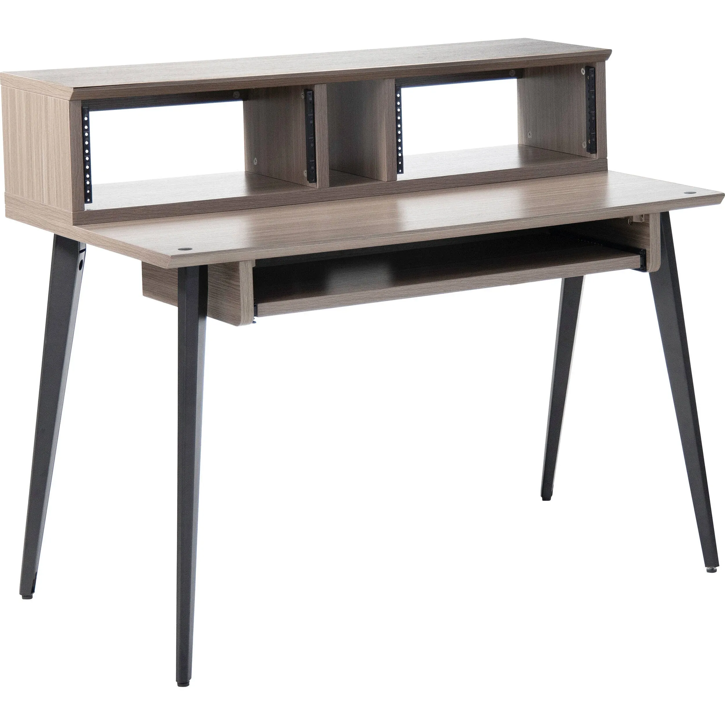 Gator GFW-ELITEDESK-G Elite Furniture Series Main Desk Driftwood Grey