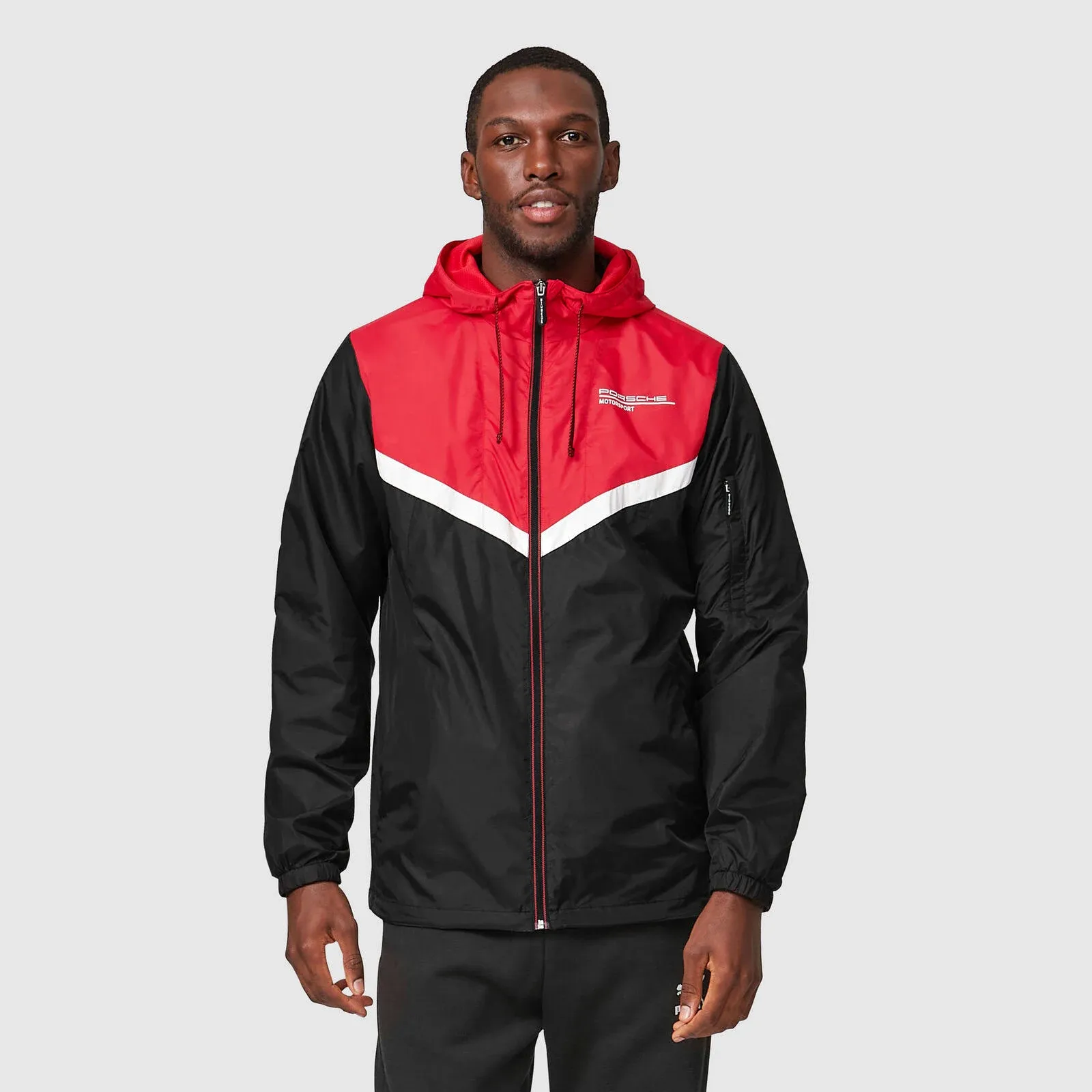 Porsche jacket windbreake Motorsport 4 Collection Black / Red WAP123NFMS - men