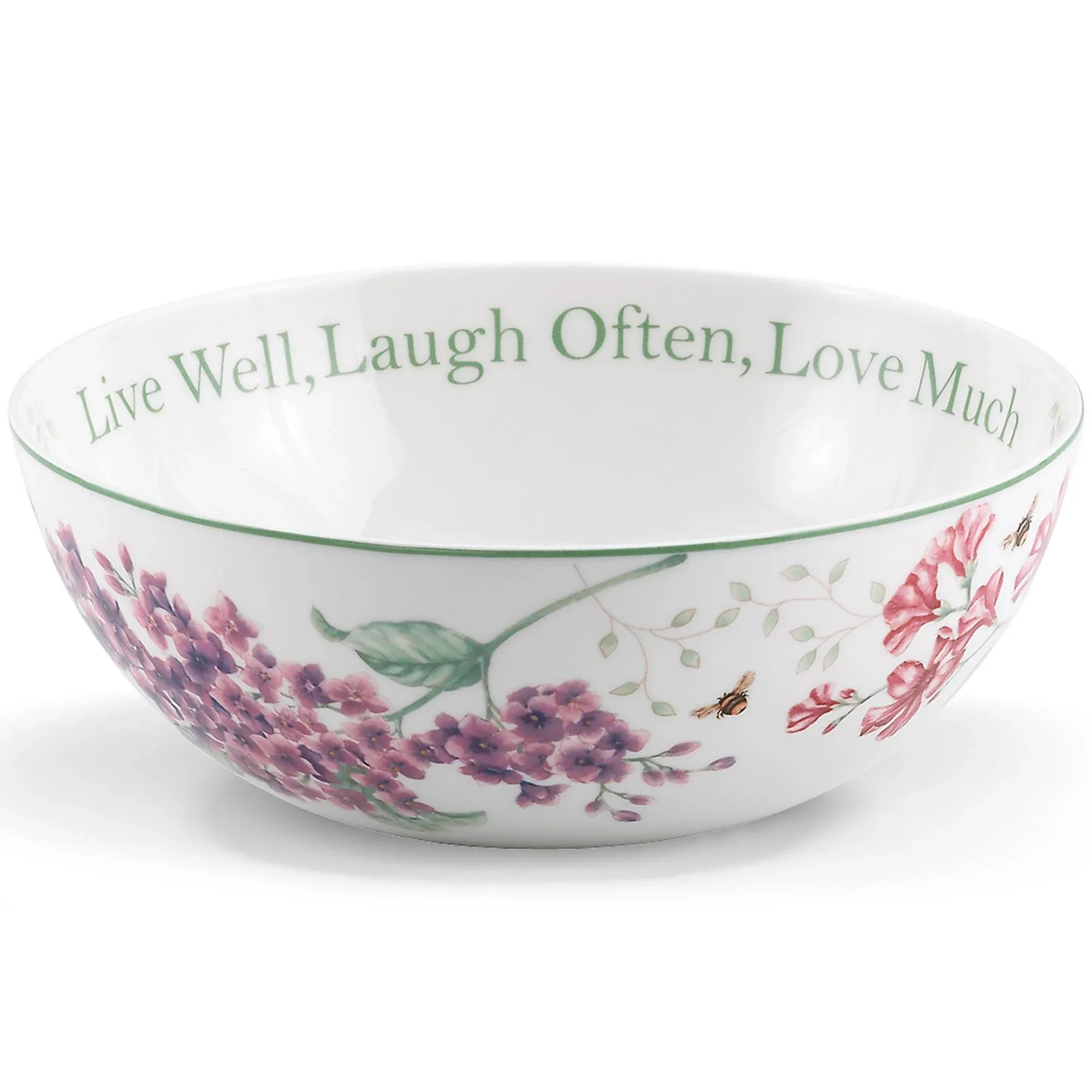 Lenox Butterfly Meadow Sentiment Serving Bowl