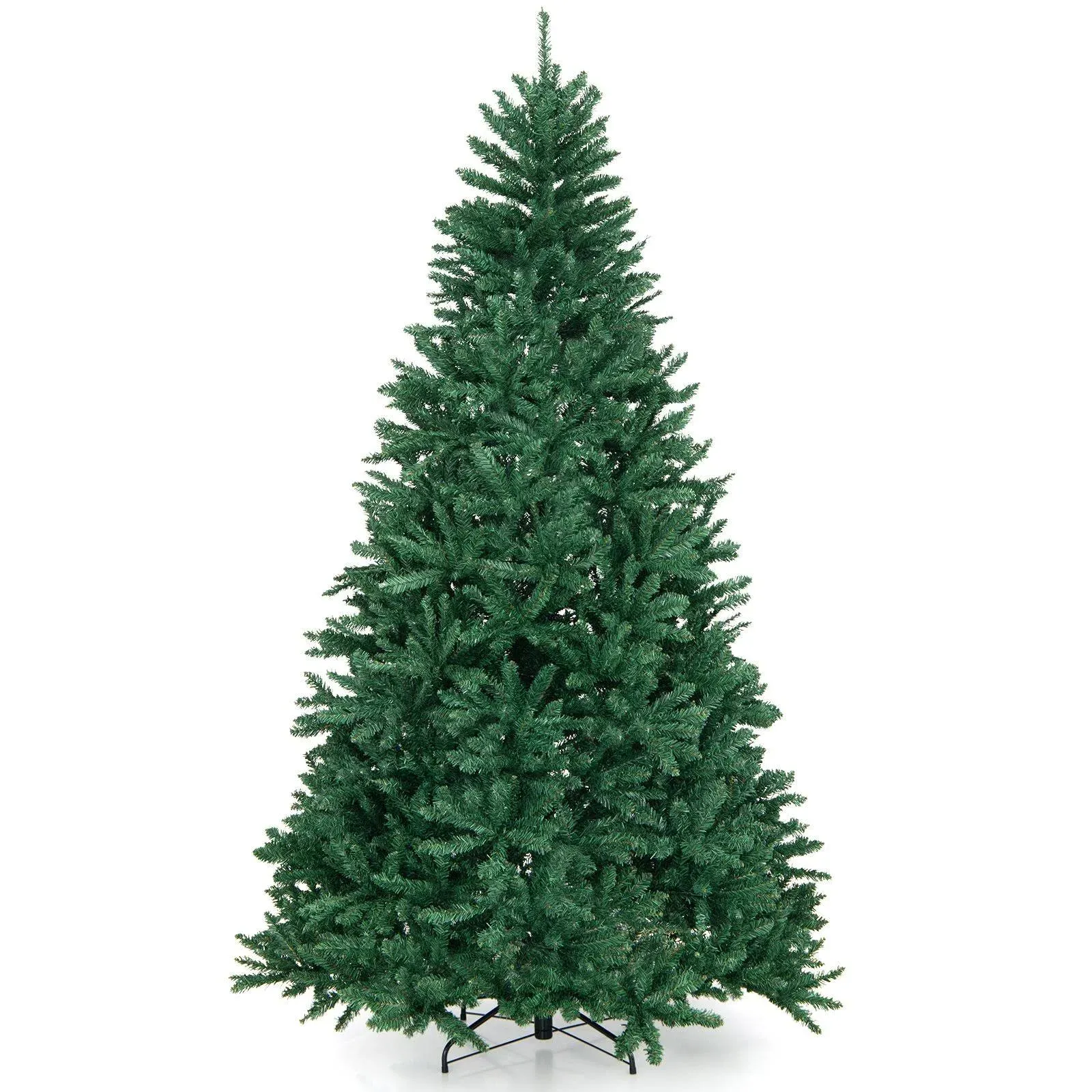 7.5 ft. Unlit Douglas Full Fir Hinged Artificial Christmas Tree with 2254-Tips