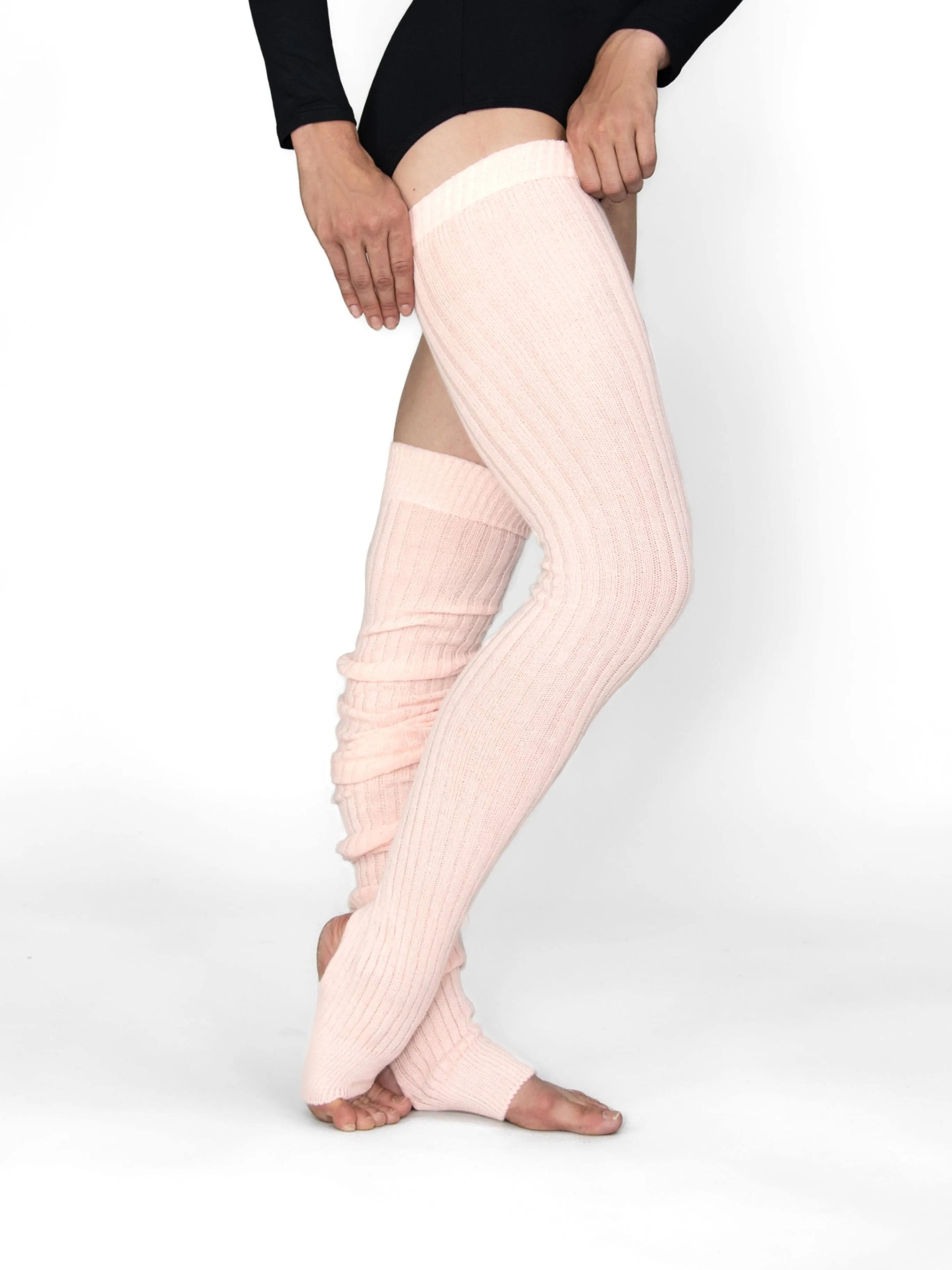 Body Wrappers 48 Inch Extra Long Stirrup Leg Warmers Style 92