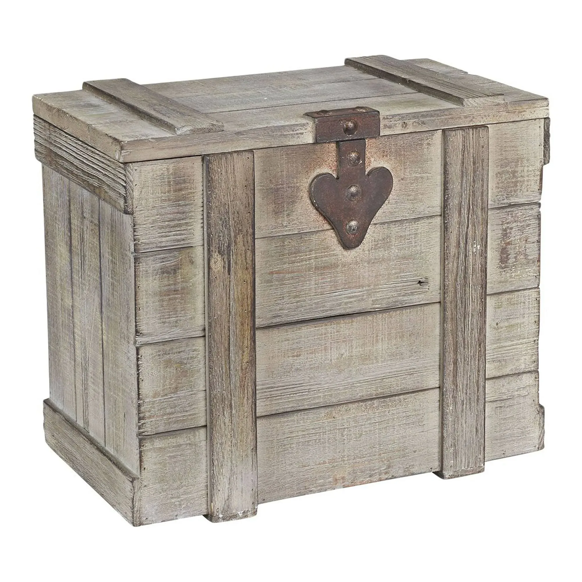 Antiqued Decorative Trunk