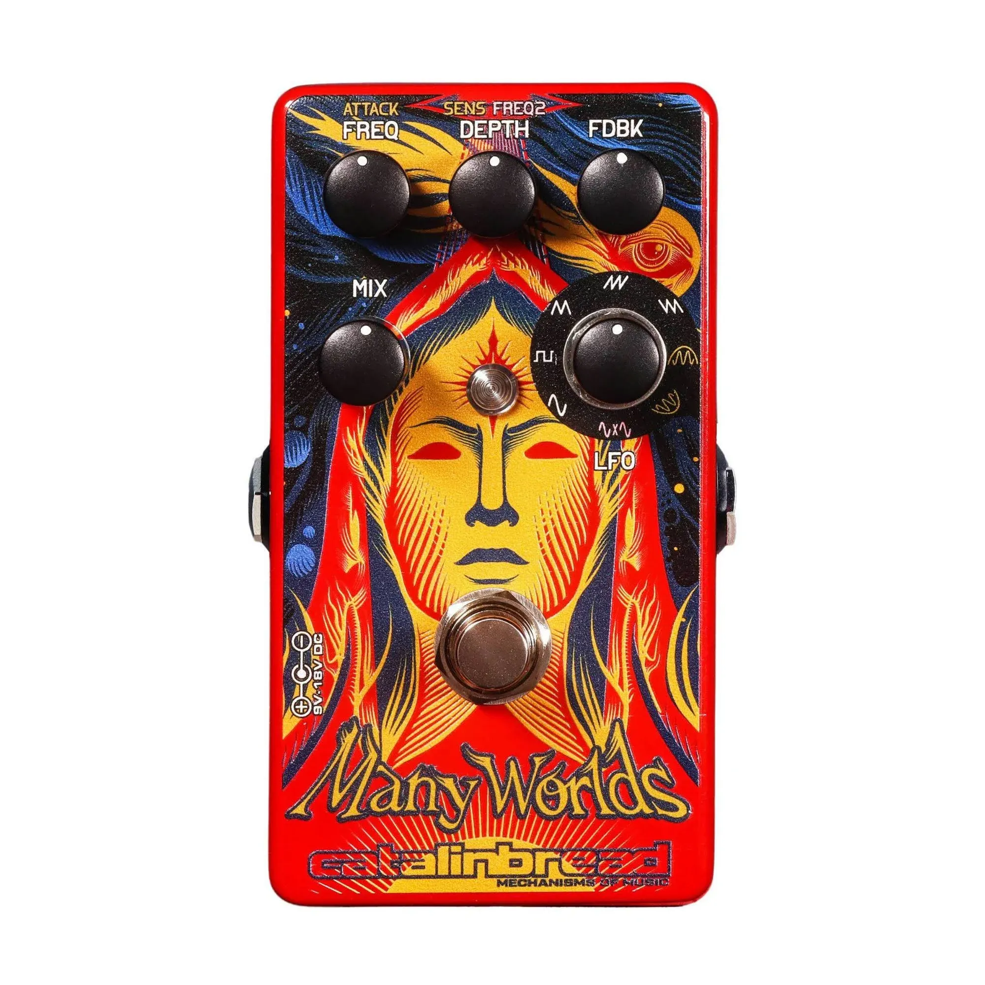 Catalinbread Many Worlds 8 Stage Phaser, Multi (853710004741)