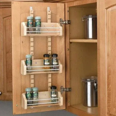 Rev-a-shelf Adjustable Door Mount Spice Rack 4ASR