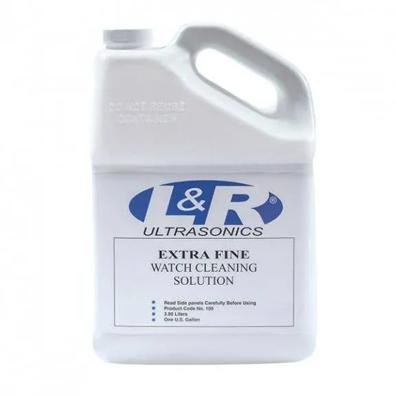 L&amp;R Extra Fine Watch Cleaning Solution 1 Gallon