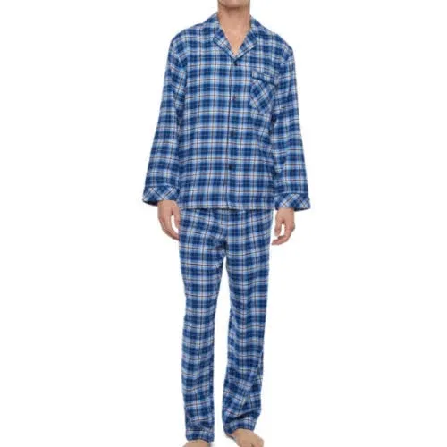 Hanes Men's Flannel Pajama Set