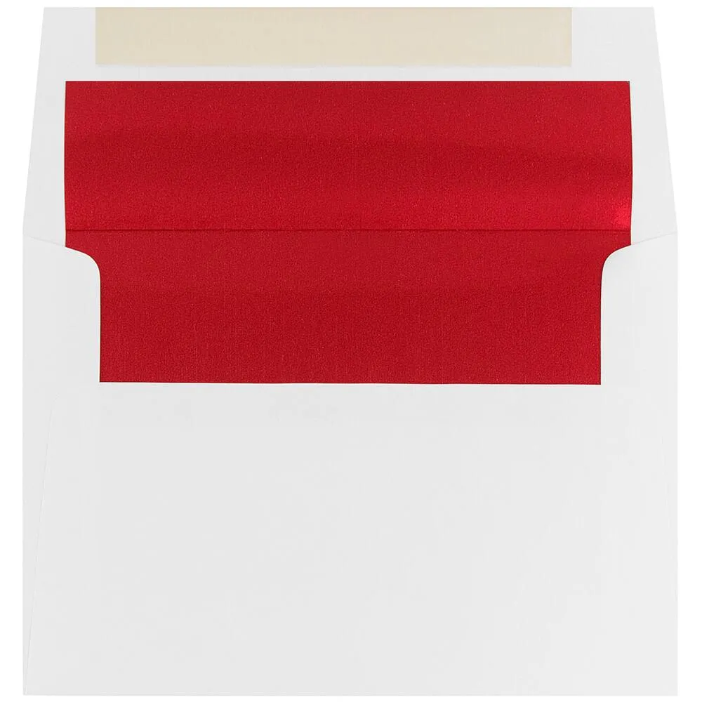 JAM Paper 4.75" x 6.5" Foil Lined Invitation Envelopes, 50ct.