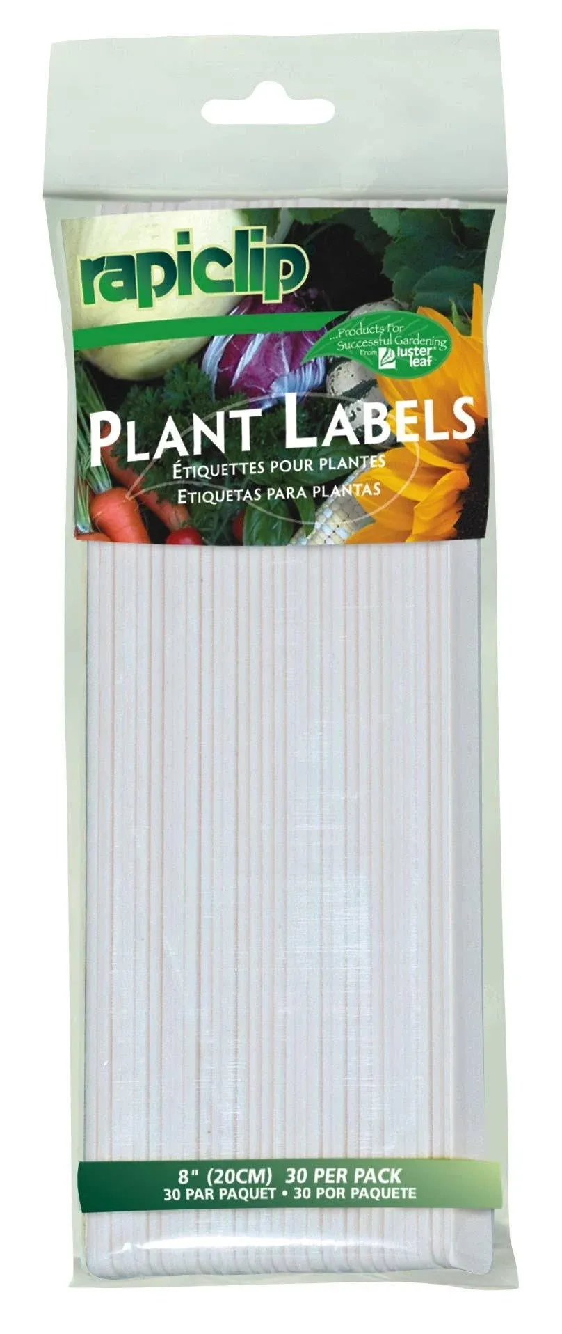 Luster Leaf 8-in Rapiclip Plant Labels