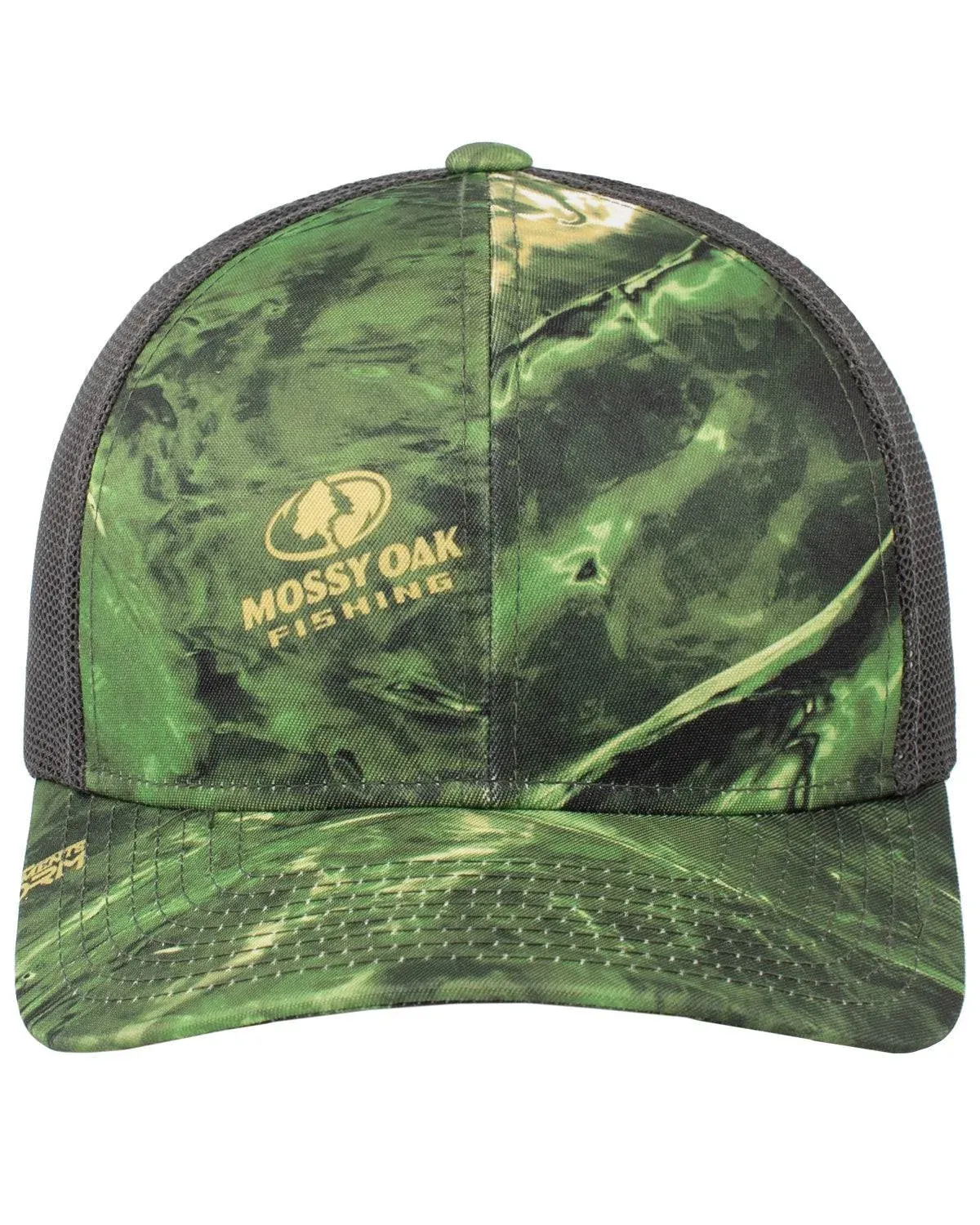 Pacific Headwear 107C Snapback Trucker Hat Os Steelhead/ White