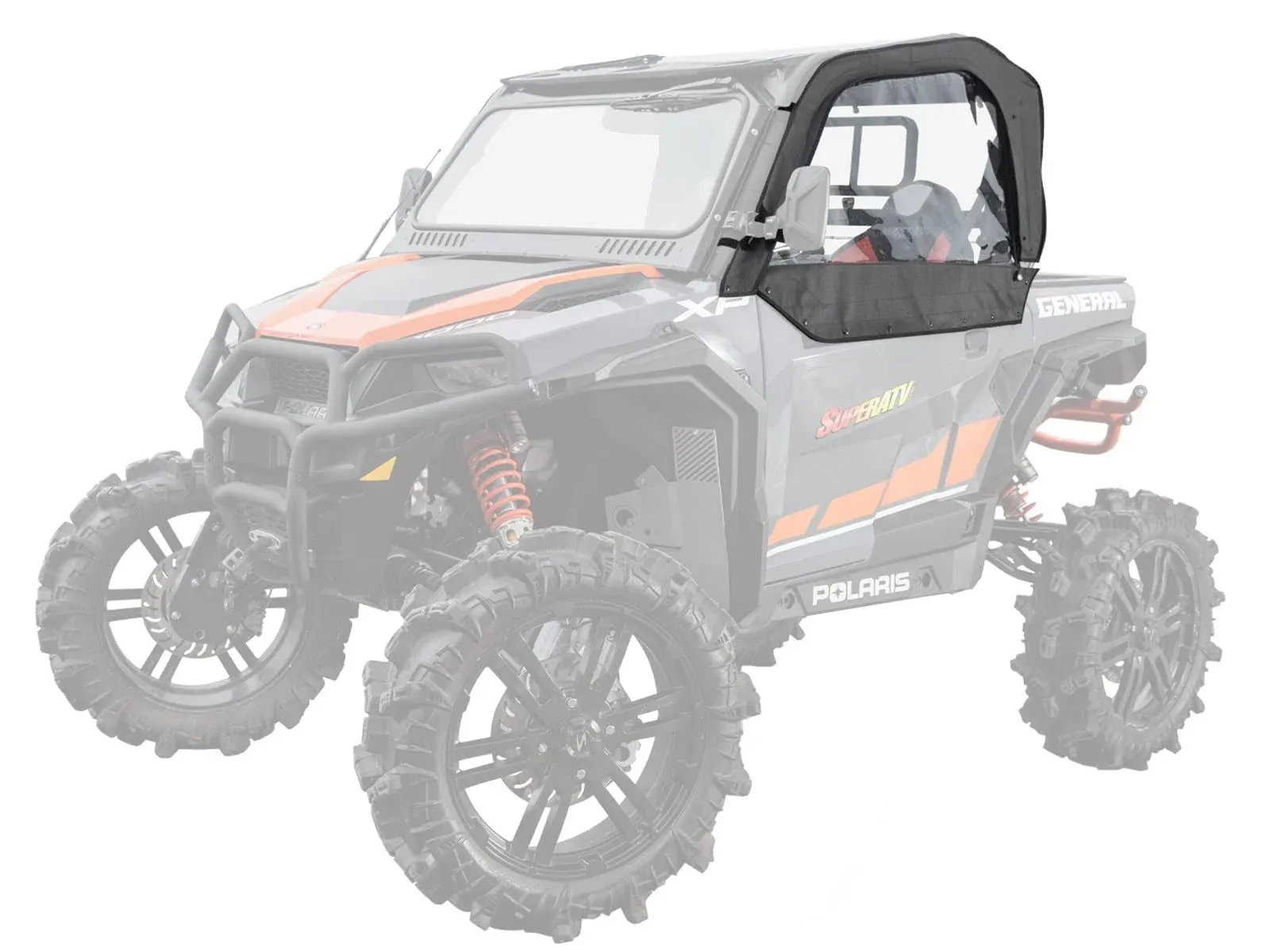 Polaris General 1000 Primal Soft Cab Enclosure Upper Doors by SuperATV