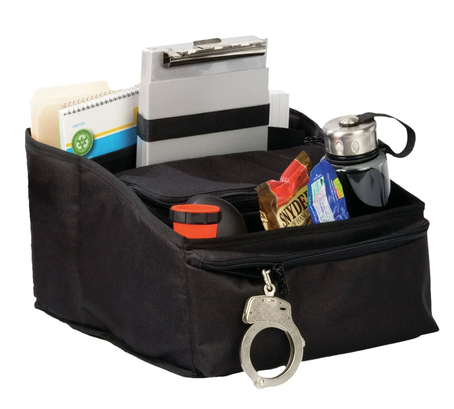 Uncle Mikes Black Deluxe Car Seat Organizer