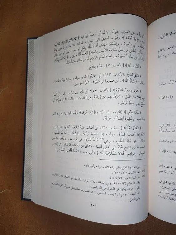 Arabic Islamic Book Quran 1 Vol تفسير غريب القرآن محمد بن إسماعيل