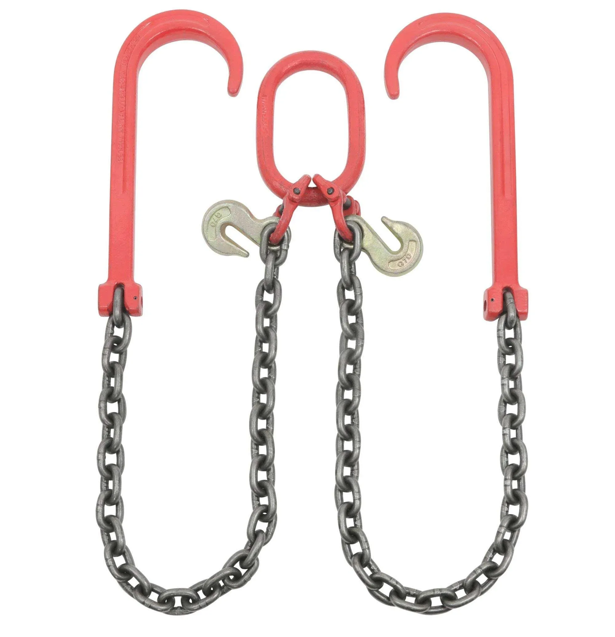 Mytee Products 3/8" x G80 V Bridle Tow Chain