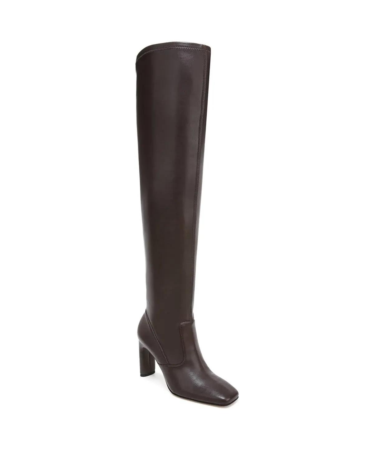 Franco Sarto Sarto Womens Flexa Faux Leather Square Toe Over-The-Knee Boots