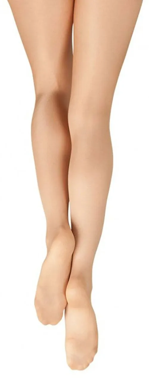 Capezio Light Toast Ultra Shimmery Tight - Girls Small