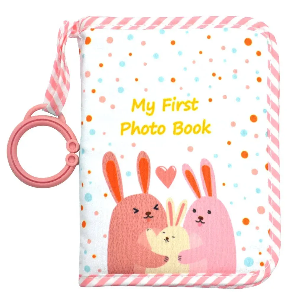 Baby's My First Family Album,Soft Cloth Photo Book,Baby Cloth Album