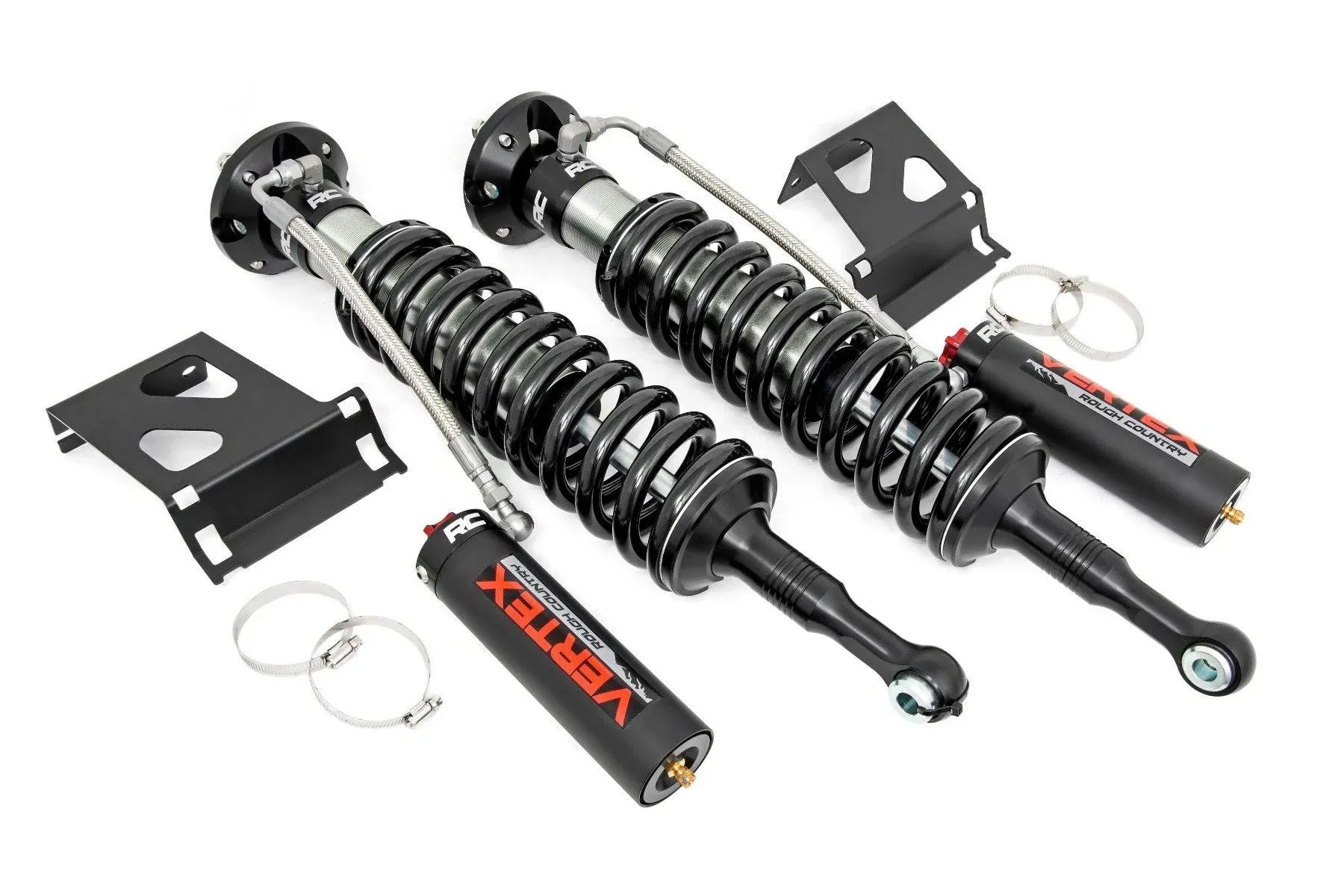 Rough Country 3&#034; Vertex Adjustable Coilovers for 05-23 Toyota Tacoma - 689010