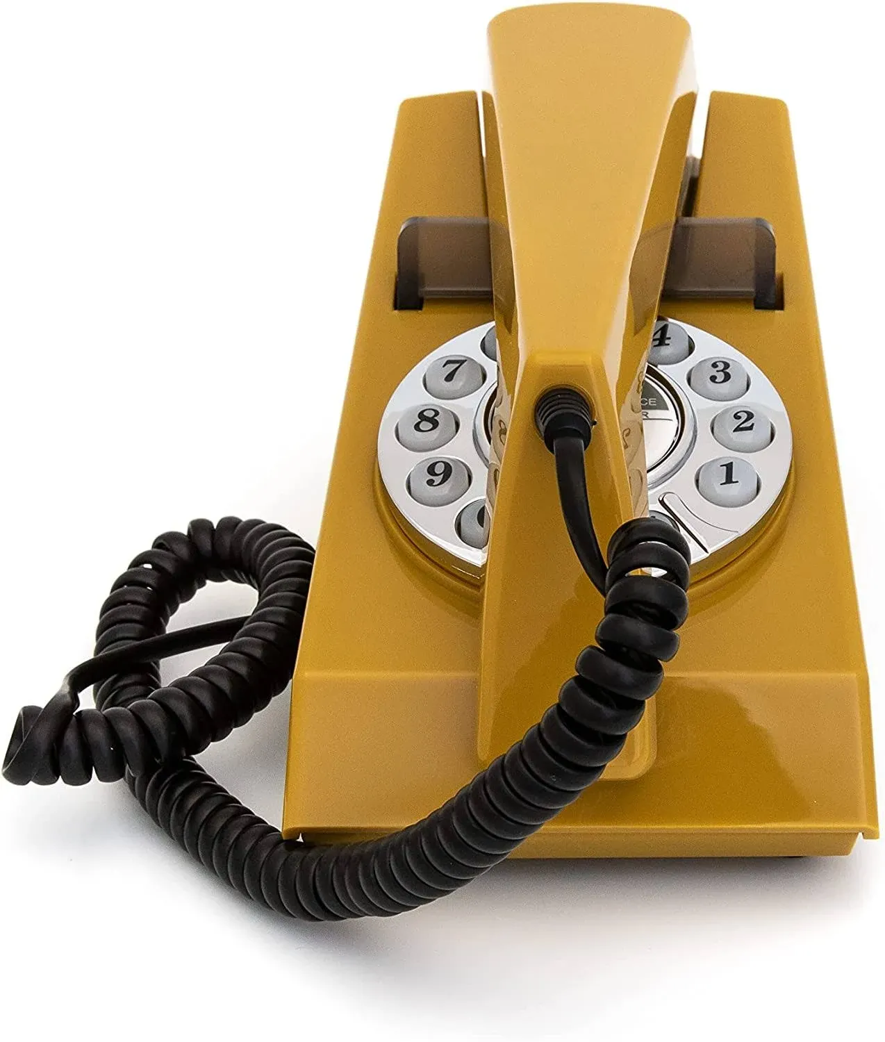 GPO Retro GPOTRMM Trim Phone Desktop or Wall Mountable - Mustard