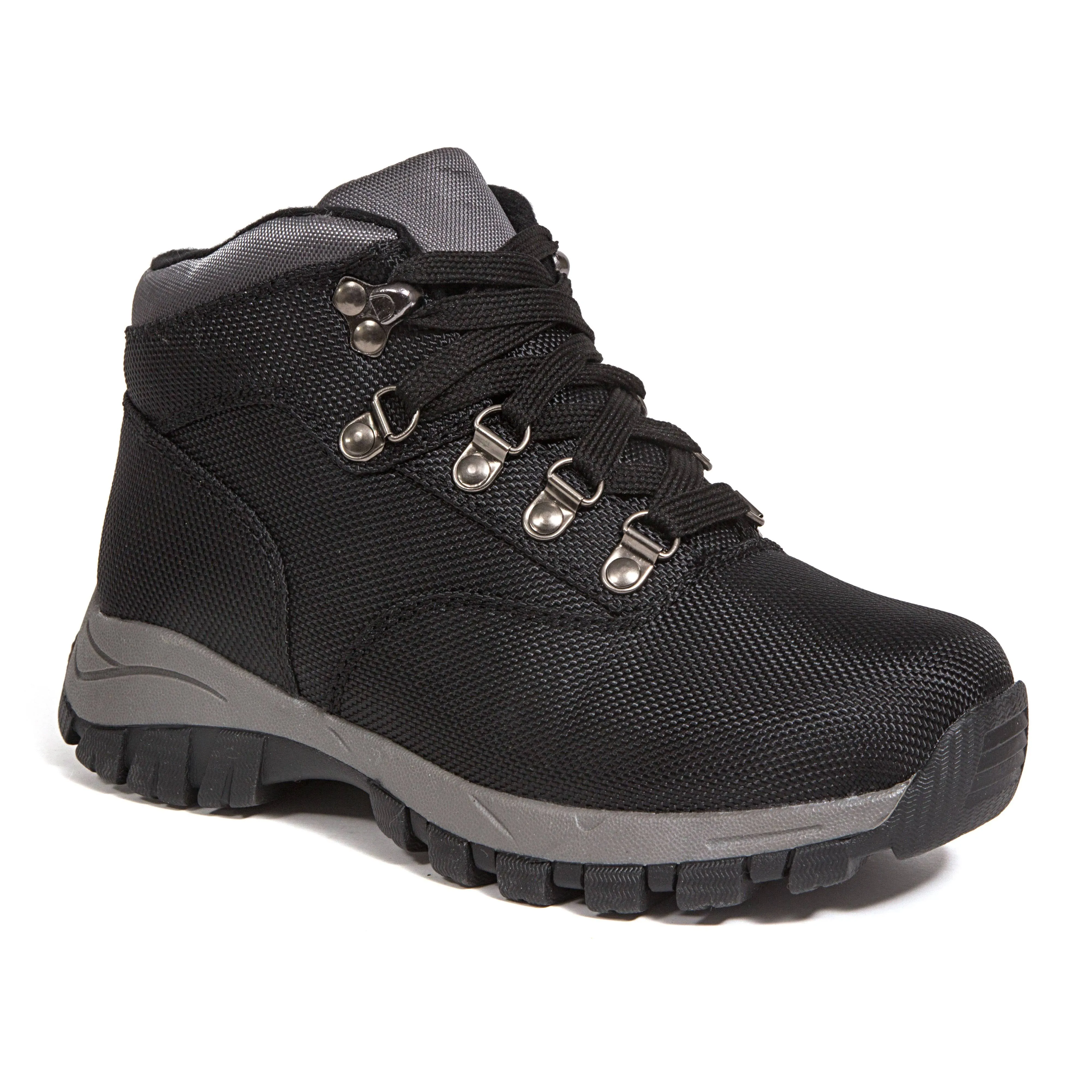 Deer Stags Boys' Walker Insulated Waterproof Hiking Boot Black 3